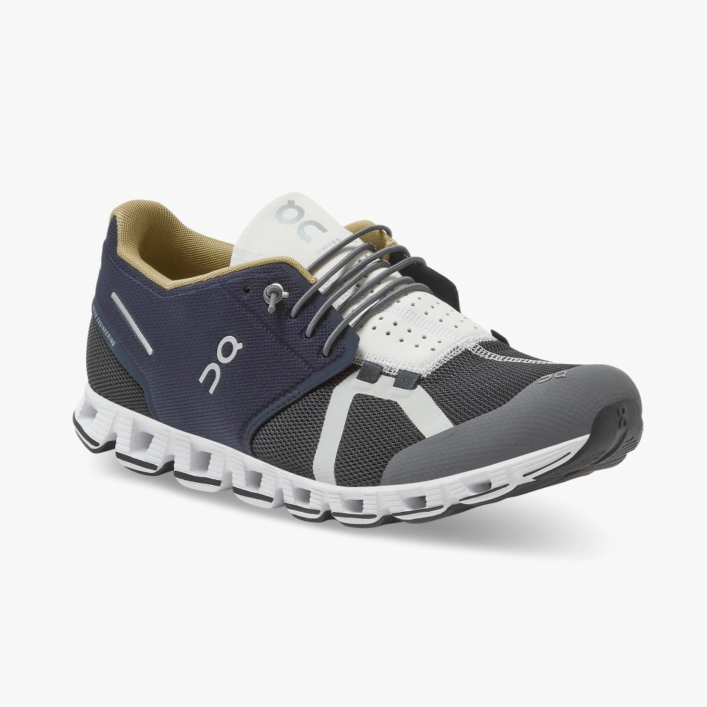 ON Cloud 70: Løpesko i Cactus/Storm - Sveitsisk Sale! Fantastisk for Herren. Få dem nå!